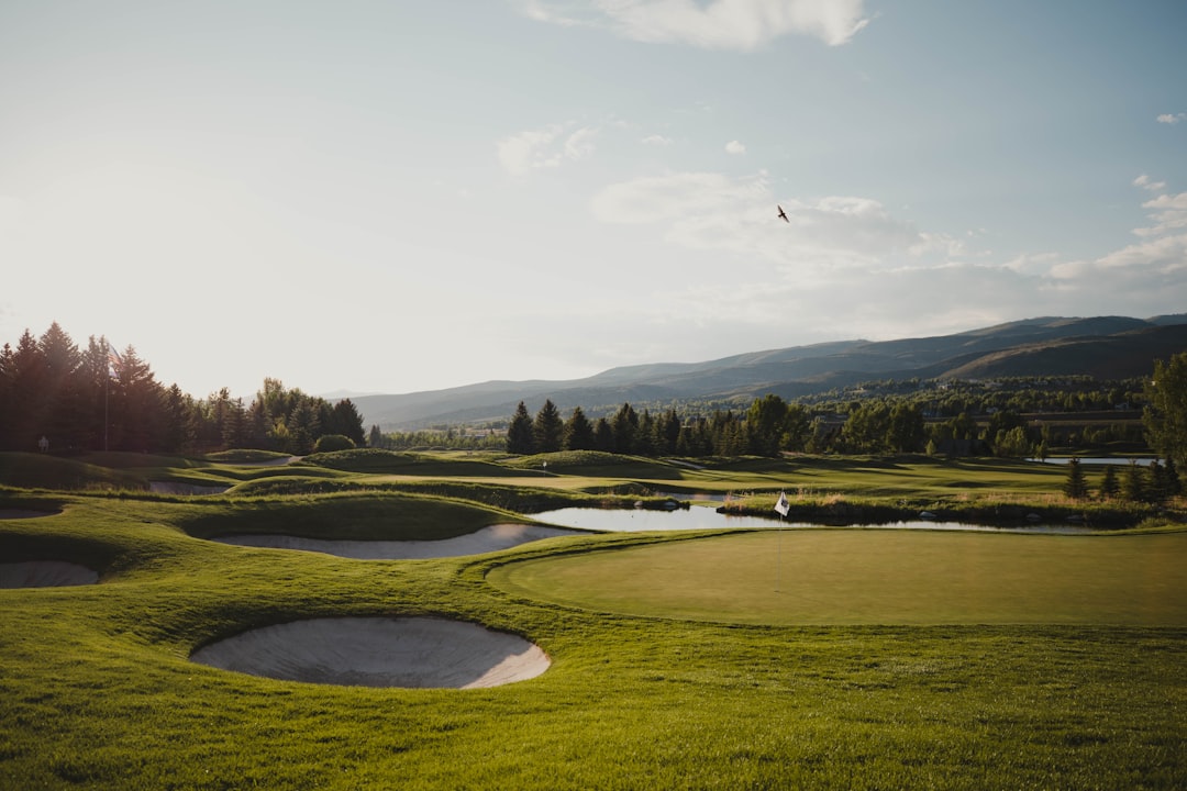 Representative golf course fairway image for Elks Run Golf Club. Photo by Matthew McBrayer on Unsplash.