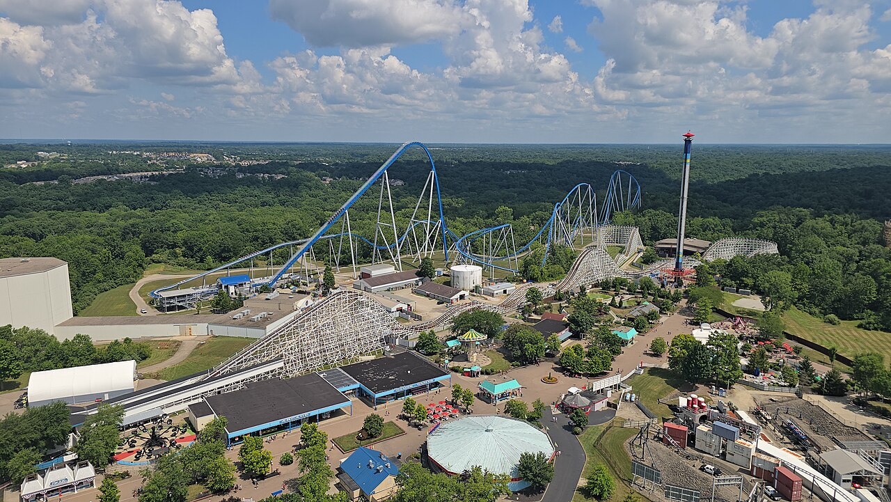 Kings Island amusement park in Mason, Ohio