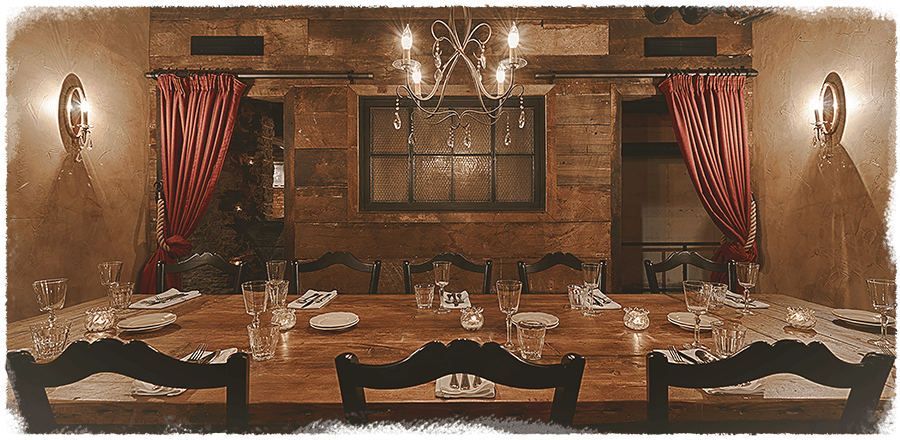 Sotto Cincinnati dining room and table